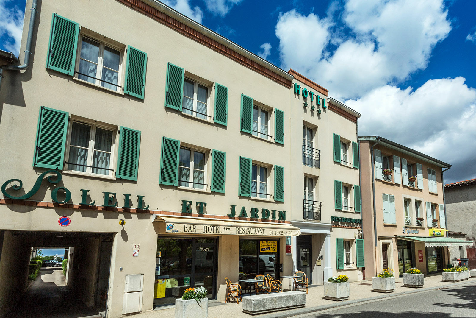 Soleil Et Jardin Hotel Solaize Luaran gambar